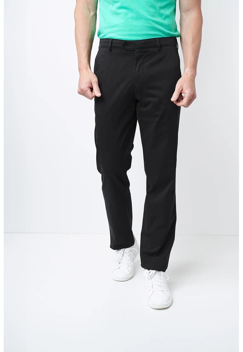 Meyer Pantaloni barbati Bonn 5401 negru - Negru