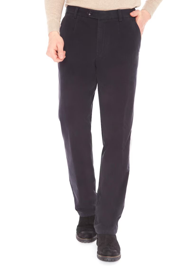 Meyer Pantaloni barbati Monza 6435 albastru inchis - Albastru
