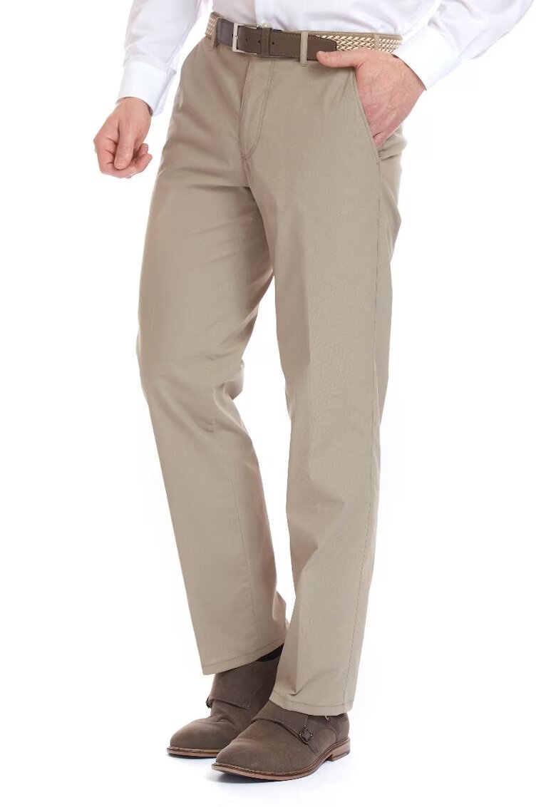 Meyer Pantaloni Chicago 5410 pentru barbati - culoare maro - Maro