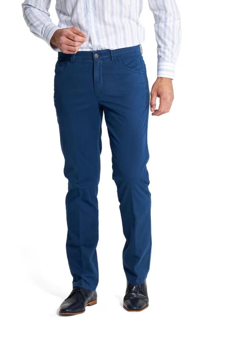 Meyer Pantaloni Dublin 5431 albastru - Albastru