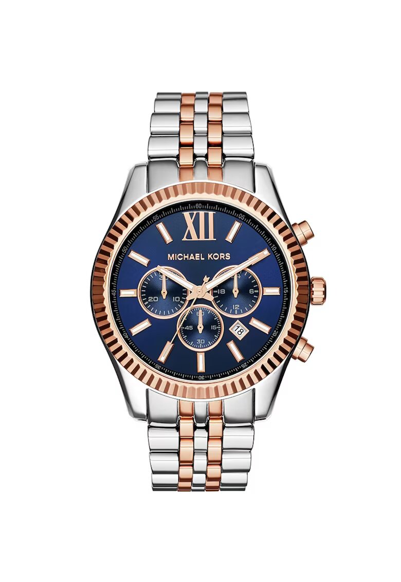 Michael Kors Ceas Barbati - Lexington - inox - Argintiu