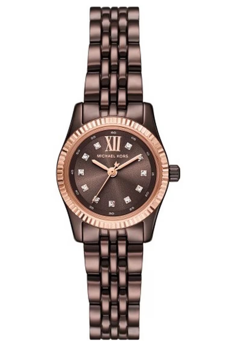 Michael Kors Ceas Lexington MK4844 - quartz - analog - maro - rezistent la apa 3 ATM