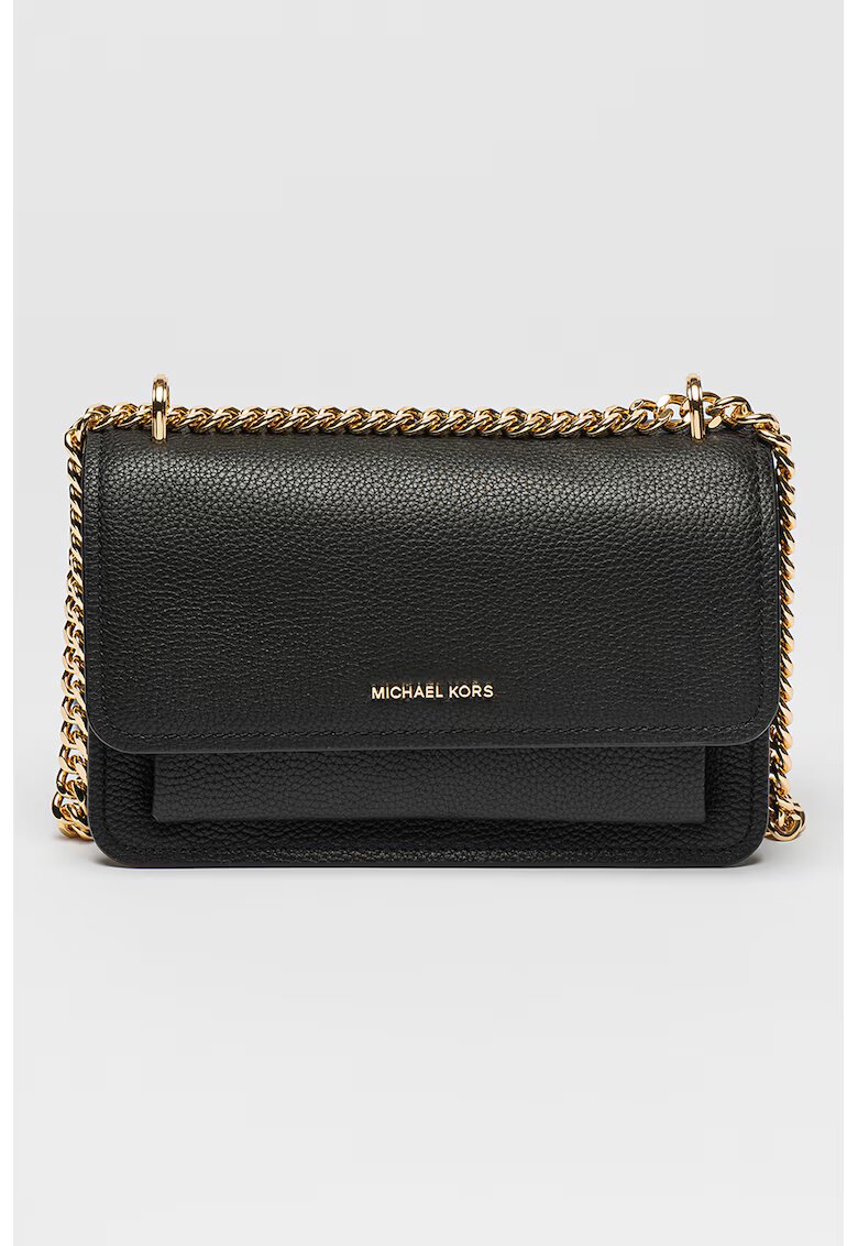 Michael Kors Geanta crossbody din piele Claire - Negru