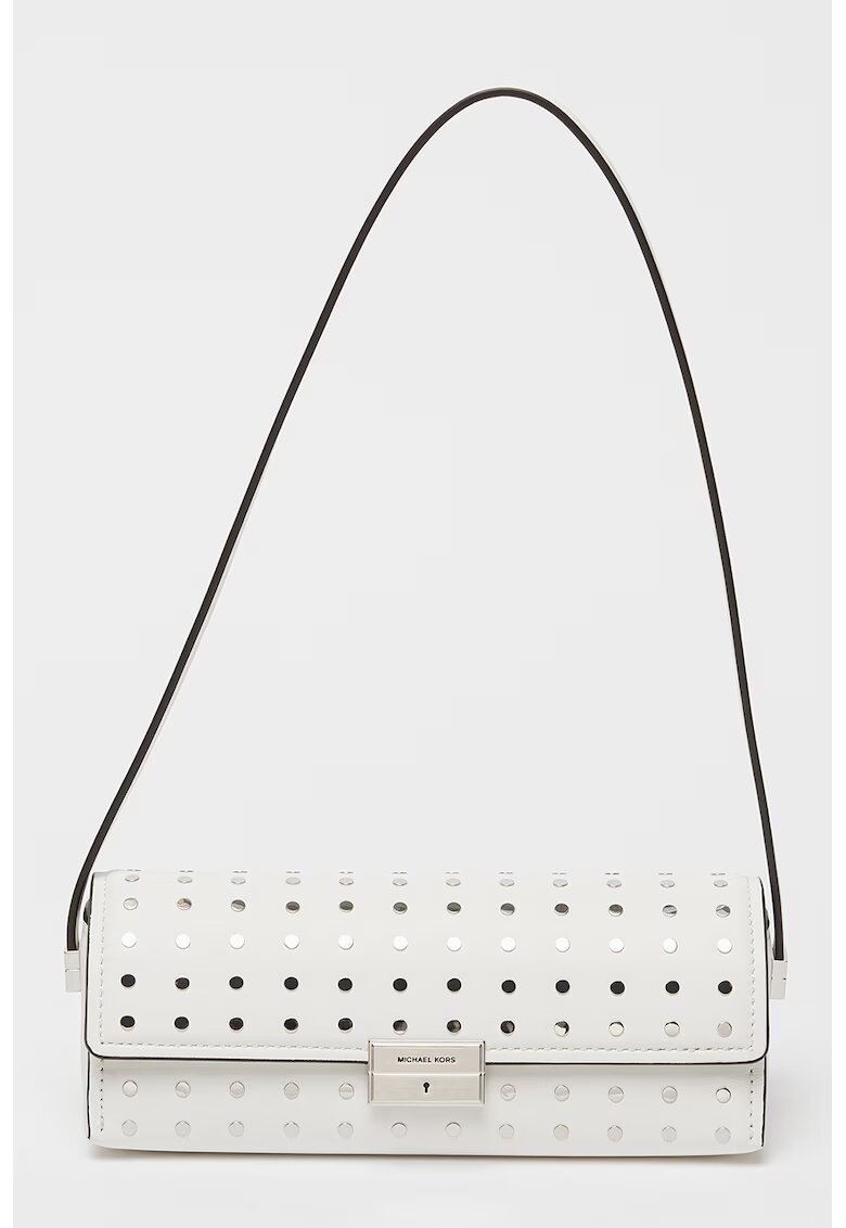 Michael Kors Geanta de piele cu nituri - Alb