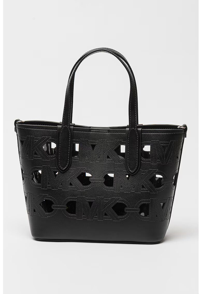 Michael Kors Geanta shopper cu perforatii Eliza - Negru
