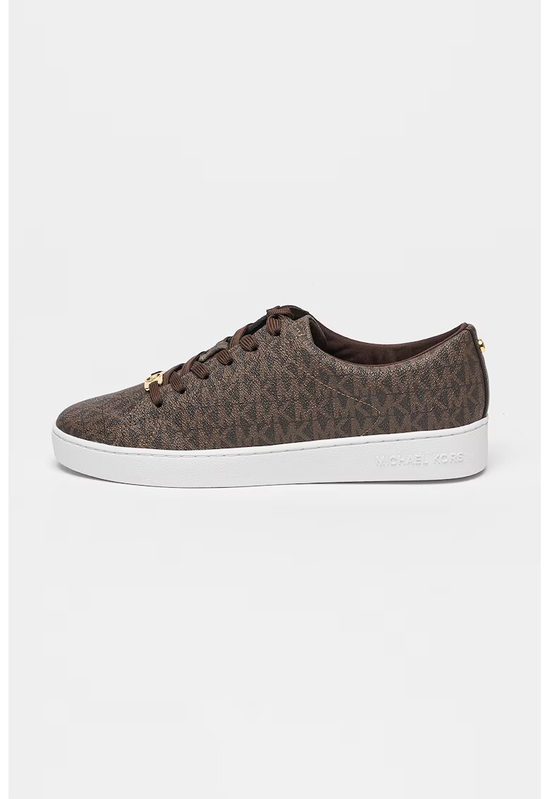 Michael Kors Pantofi sport cu siret Keaton - Maro inchis