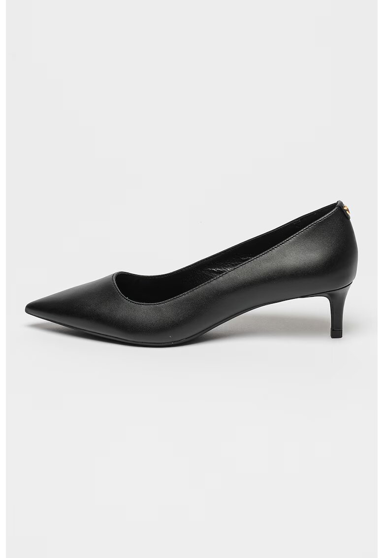 Michael Kors Pantofi uni cu toc kitten - Negru
