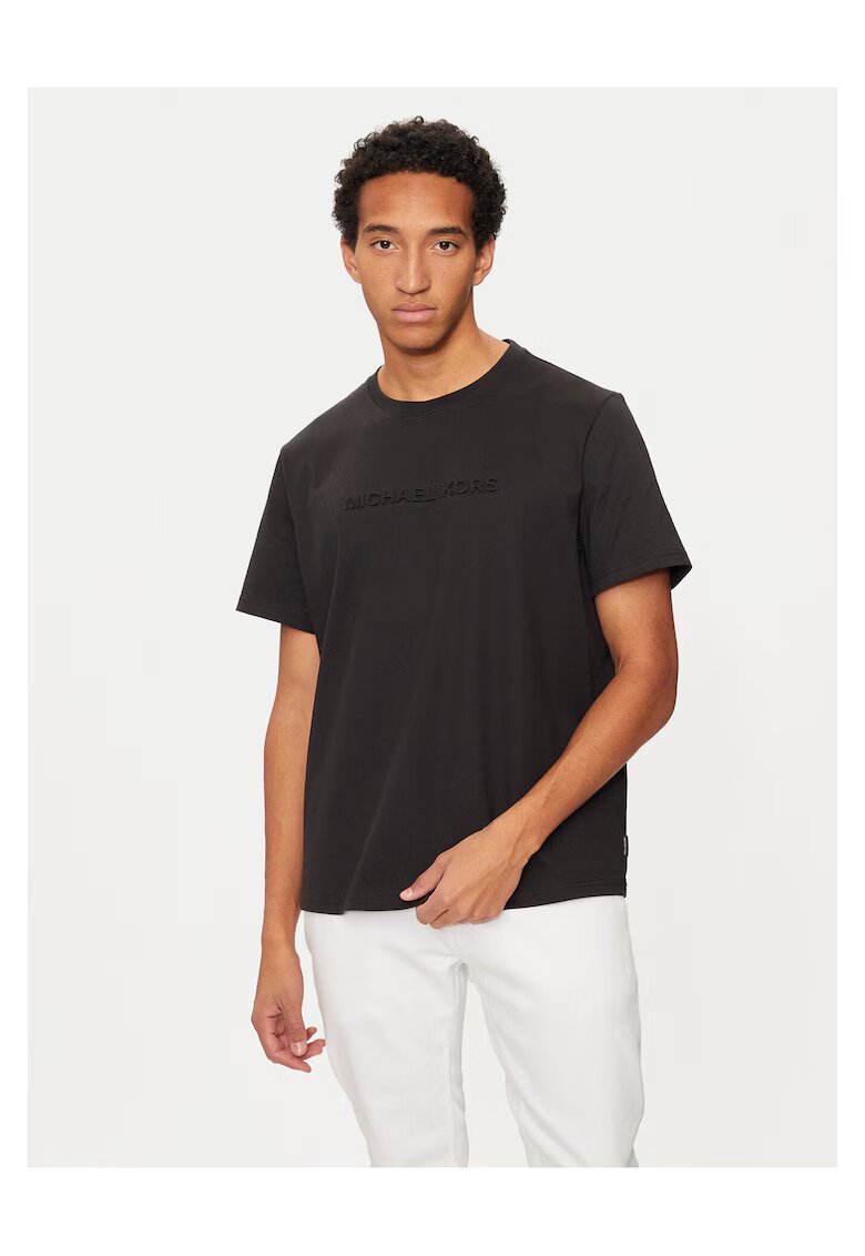 Michael Kors Tricou barbat - negru - bumbac