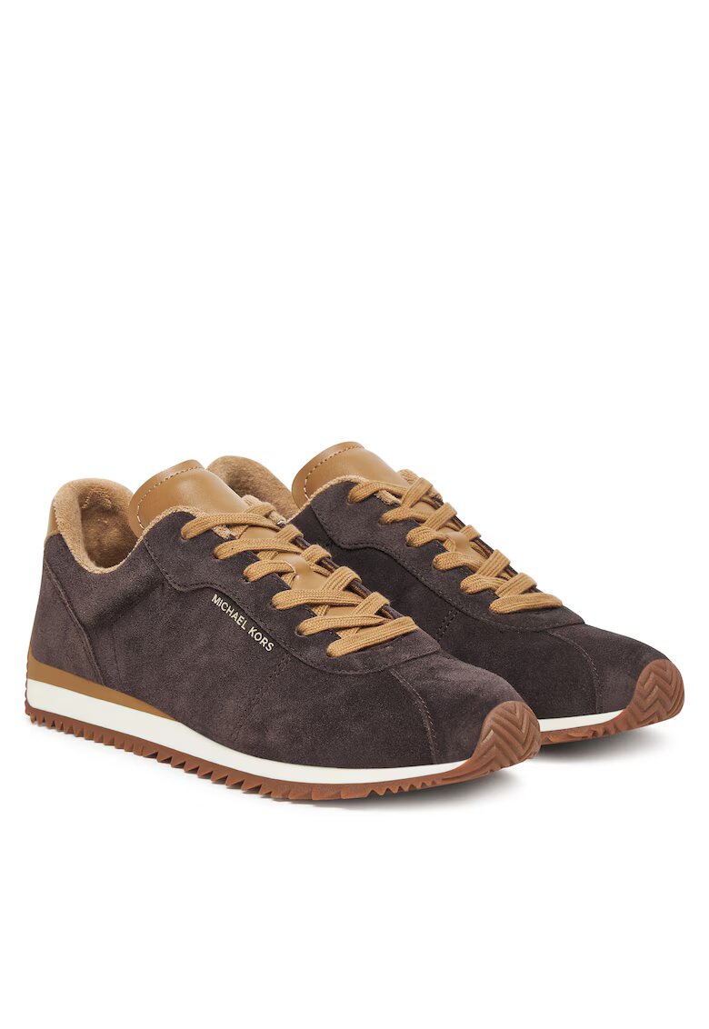 Michael Michael Kors Adidasi dama - 43F5RHFS1S - piele naturala - maro -