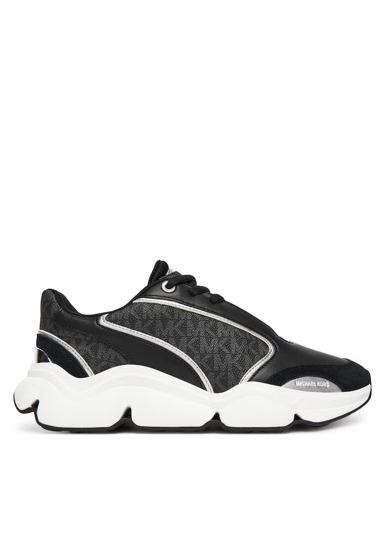 Michael Michael Kors Adidasi sport dama 43F5RNFS1S - piele naturala - negru