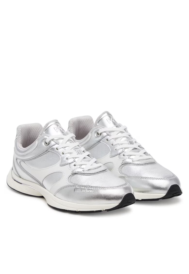 Michael Michael Kors Adidasi sport dama 43S5RLFS1M - argintiu - piele naturala