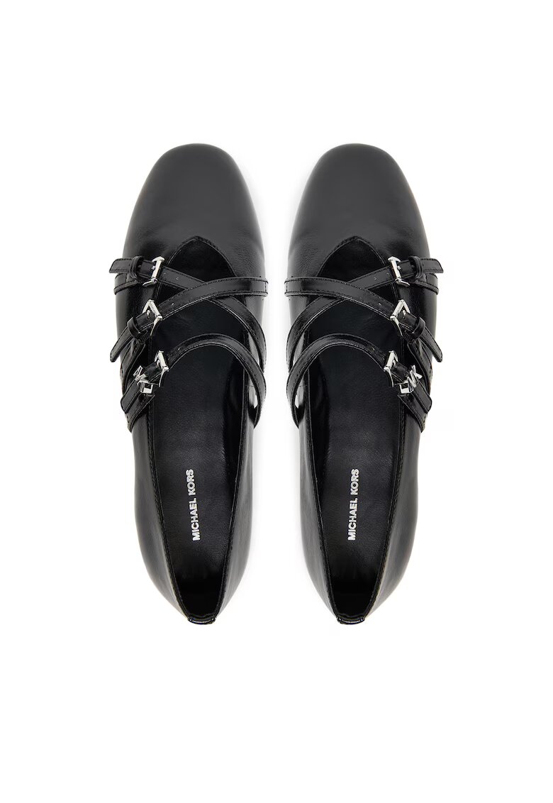 Michael Michael Kors Balerini dama Indy - piele naturala - negru