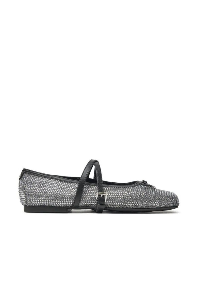 Michael Michael Kors Balerini dama - piele ecologica - argintiu/negru -