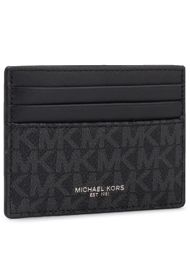 Michael Michael Kors Portofel unisex Greyson - negru - pentru carduri de credit
