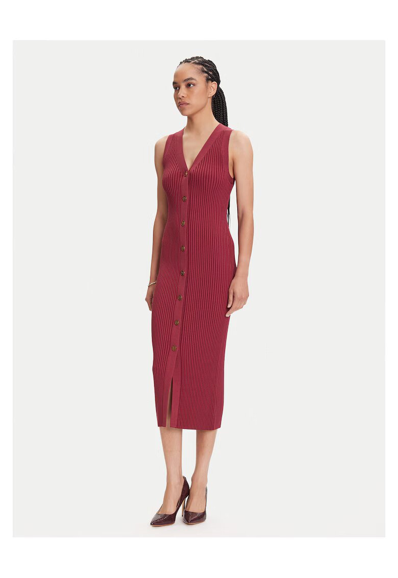 Michael Michael Kors Rochie tricotata de dama roz - caracteristici reprezentative