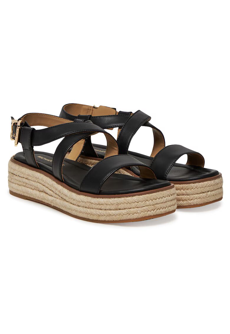 Michael Michael Kors Sandale dama - espadrile Negru - piele naturala - Negru