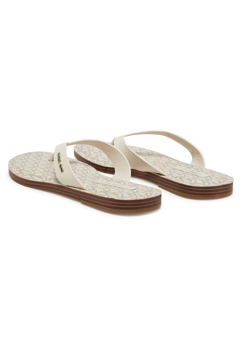 Michael Michael Kors Slapi dama - piele naturala - crem