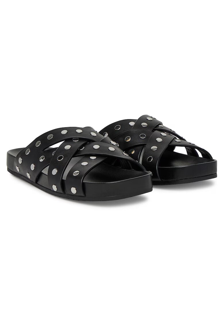 Michael Michael Kors Slapi dama piele naturala - negru - model Irene