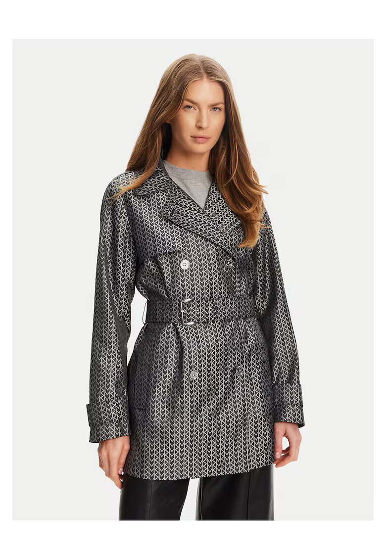 Michael Michael Kors Trench dama argintiu