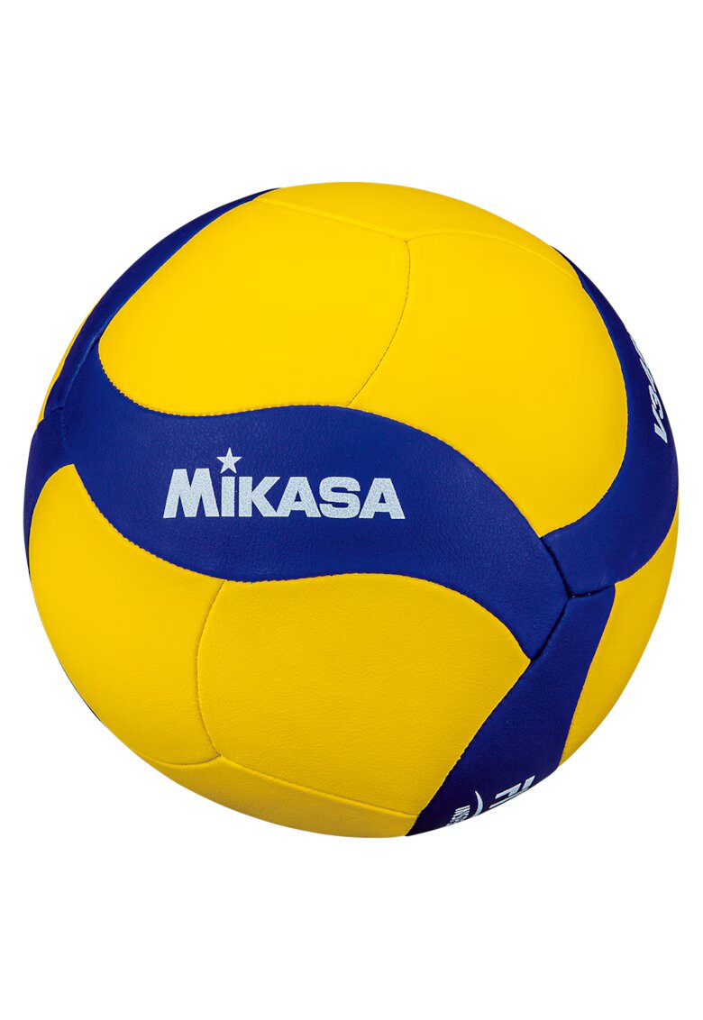 Mikasa Minge volei - V345W - piele sintetica - marimea 5 - galben/albastru