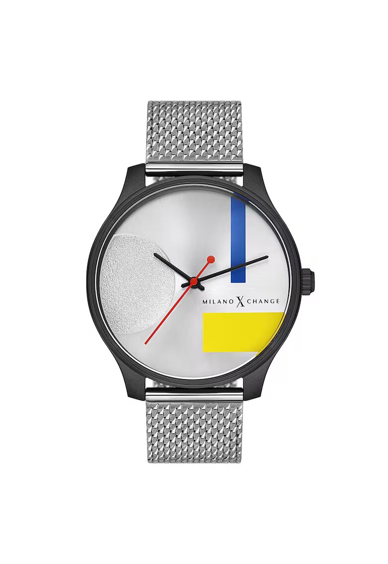 Milano X Change Ceas barbatesc MEX3239 - 43mm - curea textila neagra - rezistenta la apa 3 ATM