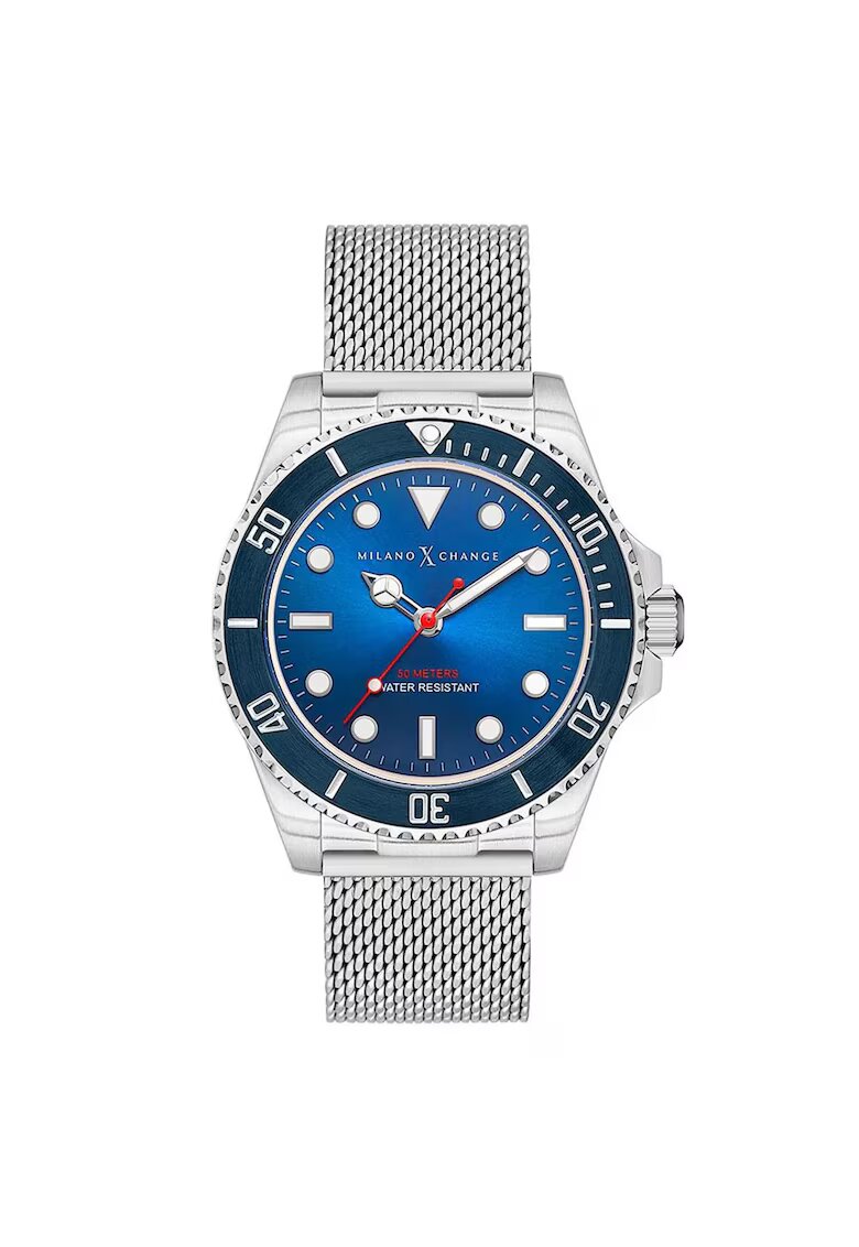Milano X Change Ceas barbati MXG1124 - otel - gri metalizat - 43mm - 5 ATM