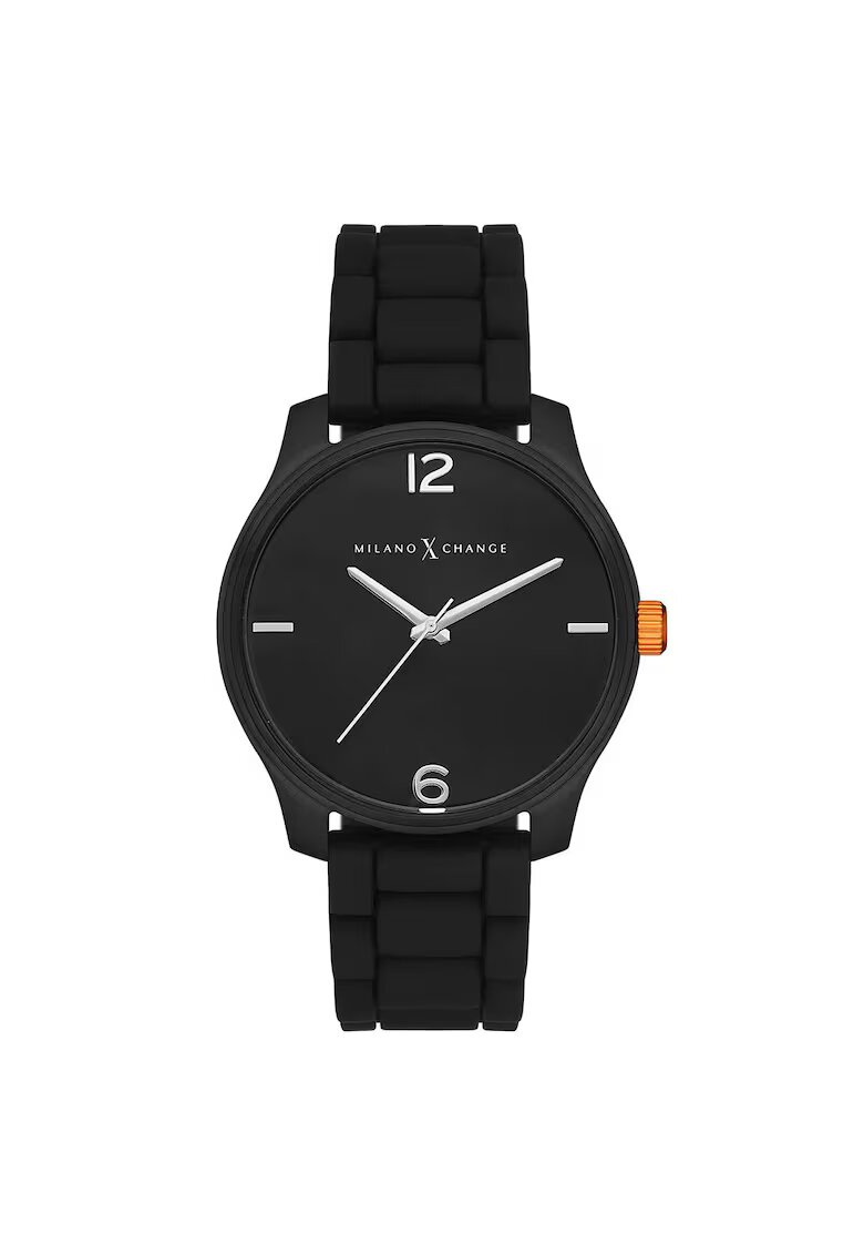 Milano X Change Ceas dama MEX1160 sport negru 38x10mm silicon otel