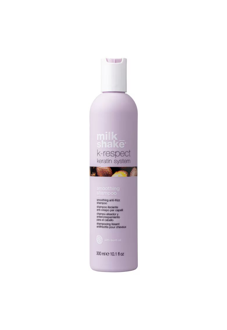 MILK SHAKE Sampon Anti-Frizz cu keratina si uleiuri organice - K-Respect Smoothing - ml