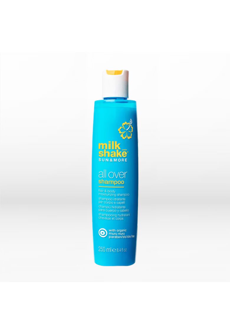 MilkShake Sampon de par Sun & More 250ml - protectie solara - hidratare - pentru toate tipurile de par