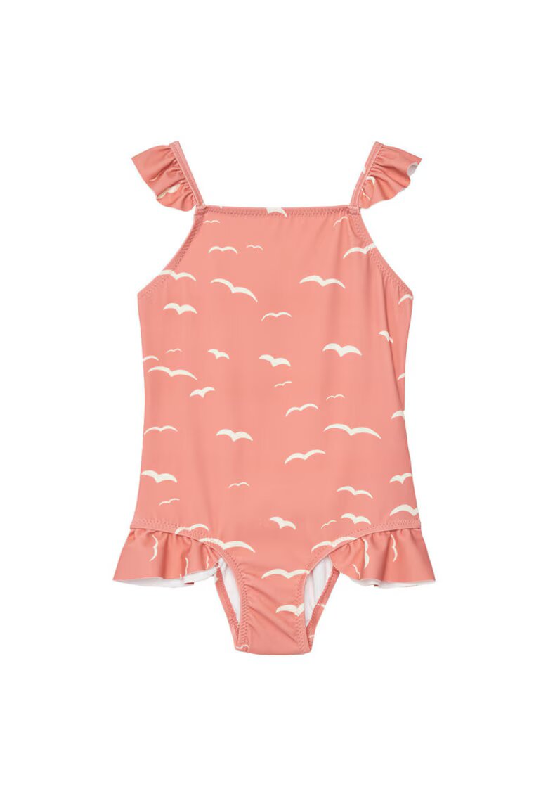 Mini Rodini Costum de baie copii - roz