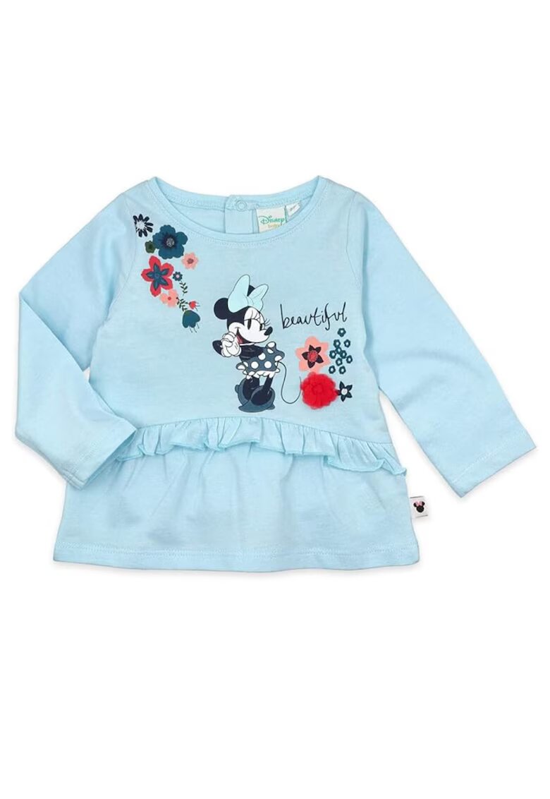 Minnie Mouse Bluza fete - Bumbac - Albastru -
