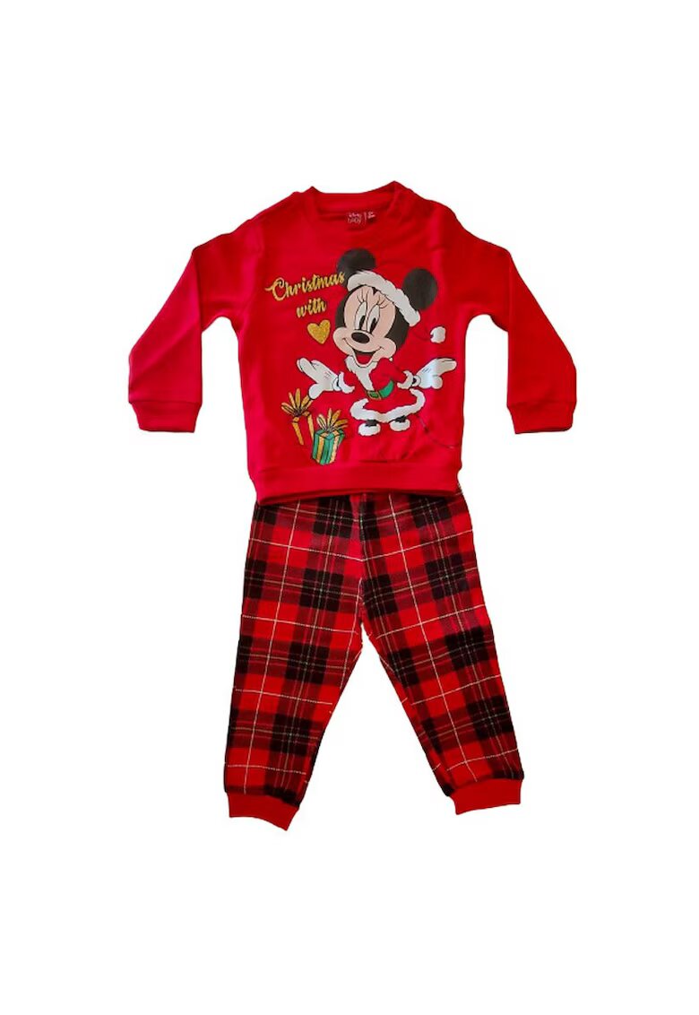 Minnie Mouse Pijama de bumbac 8497 - Rosu
