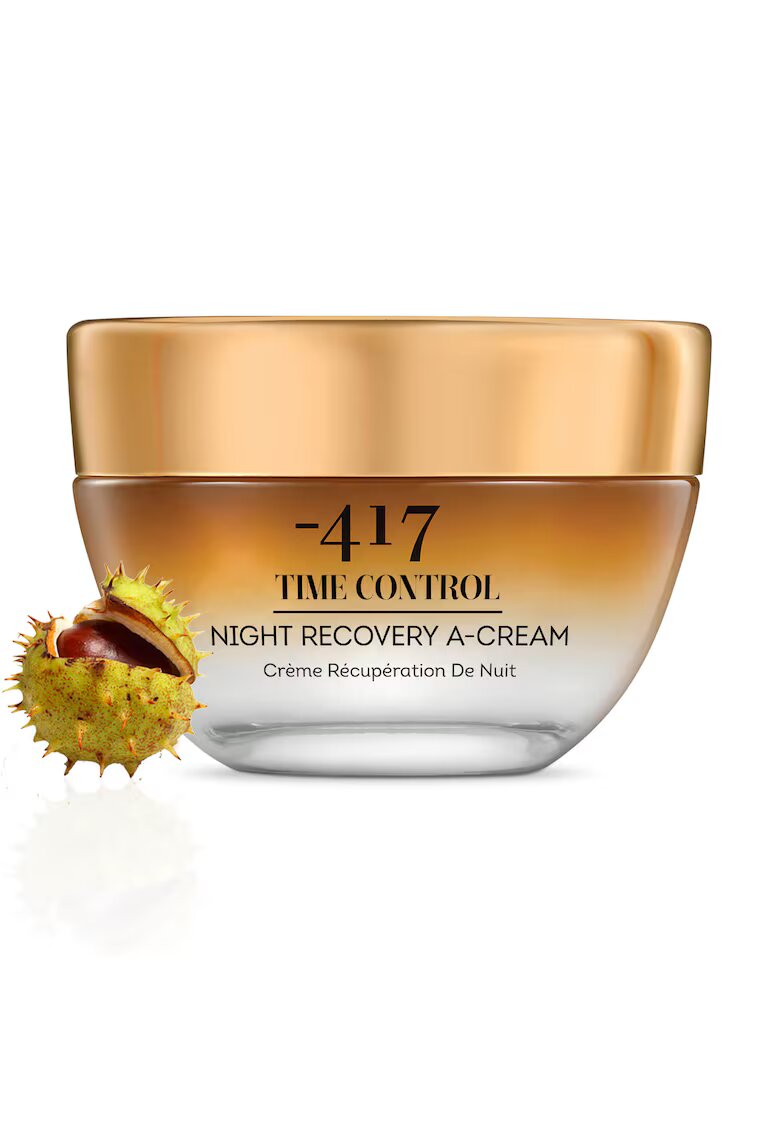 Minus 417 Crema de noapte vegana cu retinol si efect anti-îmbatranire - Time Control - 50 ml