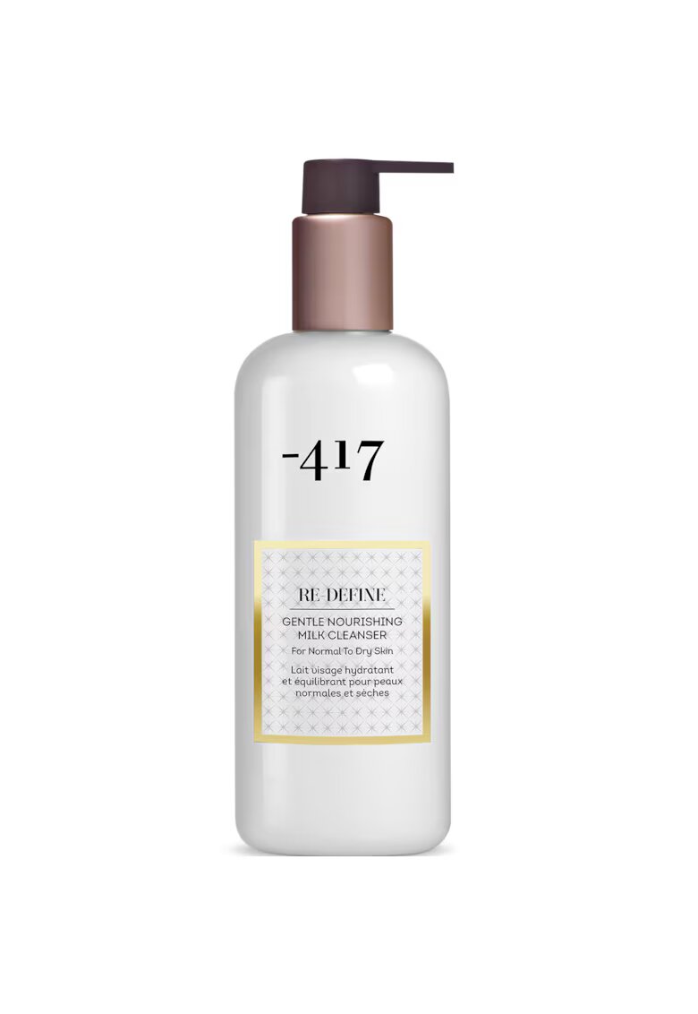Minus 417 Lapte de curațare vegan pentru tenul sensibil - Re Define - 350 ml
