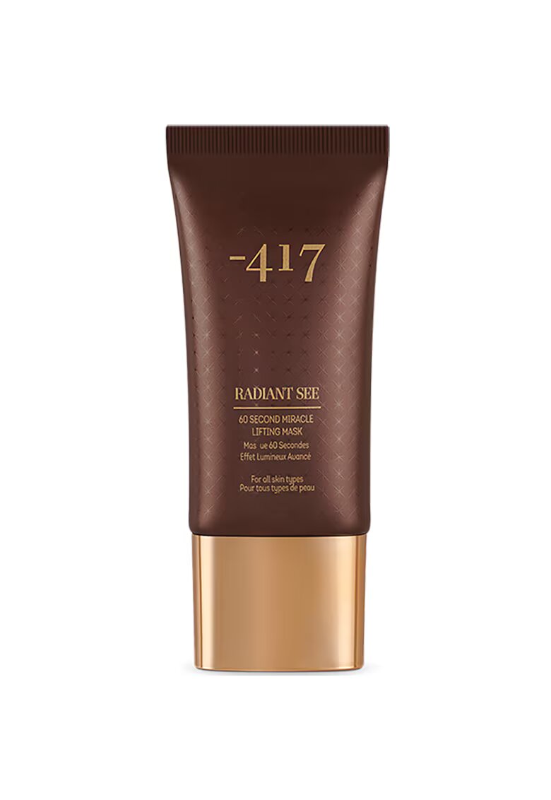 Minus 417 Masca cu efect de lifting imediat pentru toate tipurile de ten - radiant See - 50 ml