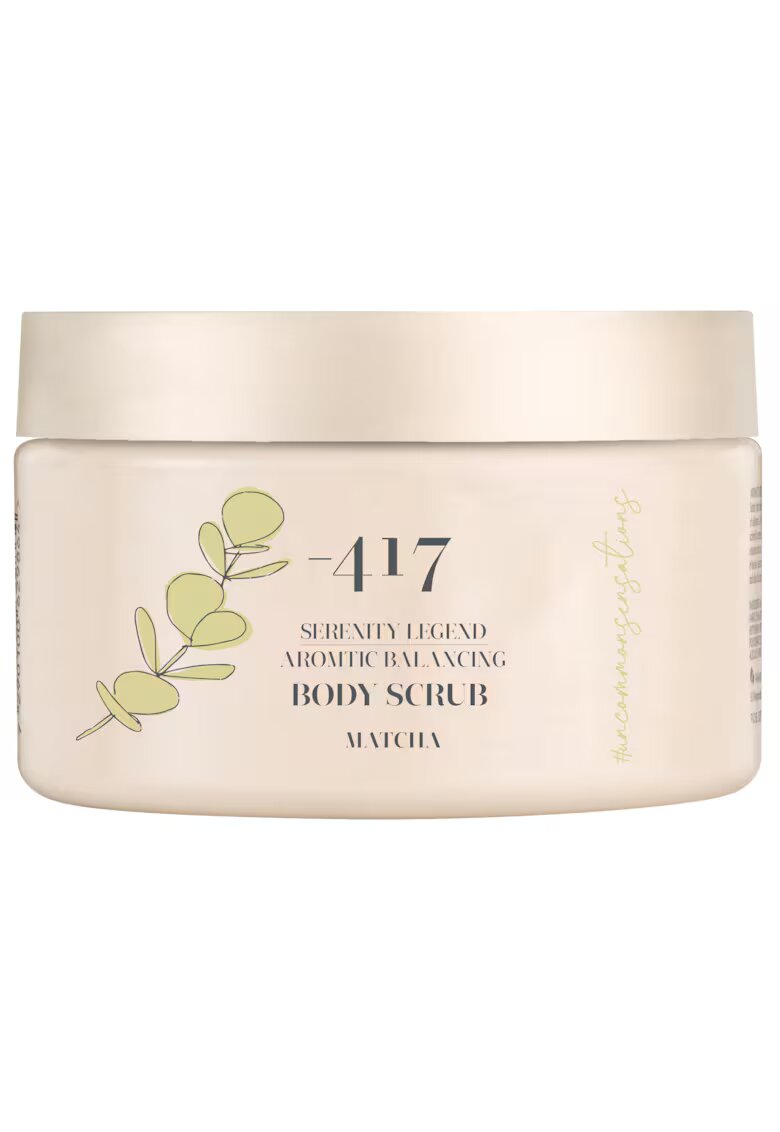 Minus 417 Scrub corporal vegan exfoliant delicat Matcha Serenity Legend - 400 gr