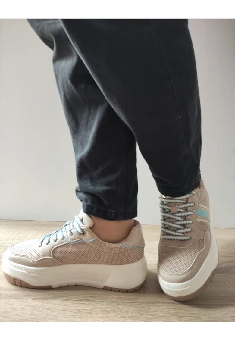 Misscat Pantofi Casual Dama 250536-8 Bej - Bej - Bej