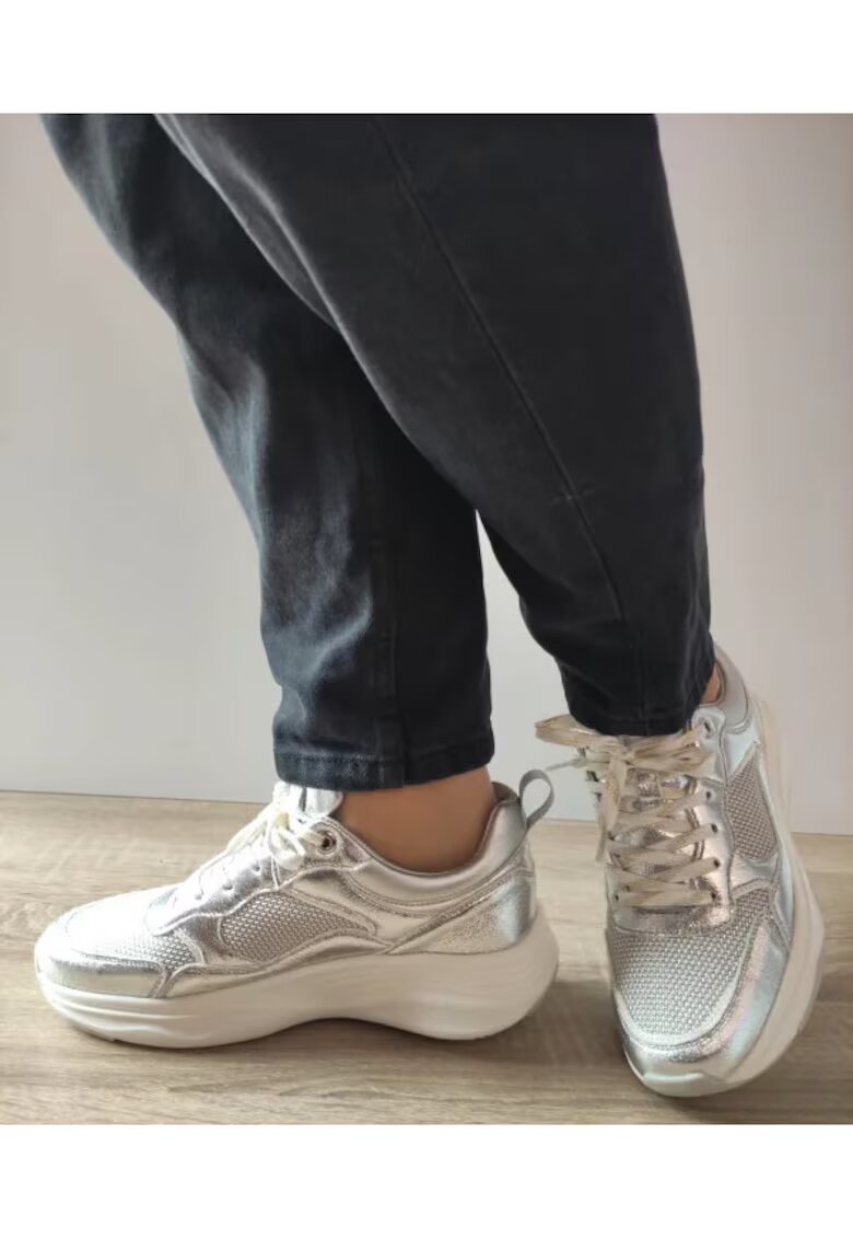 Misscat Pantofi Casual Dama Wsc250532-11 Argintii - Argintiu - Argintiu