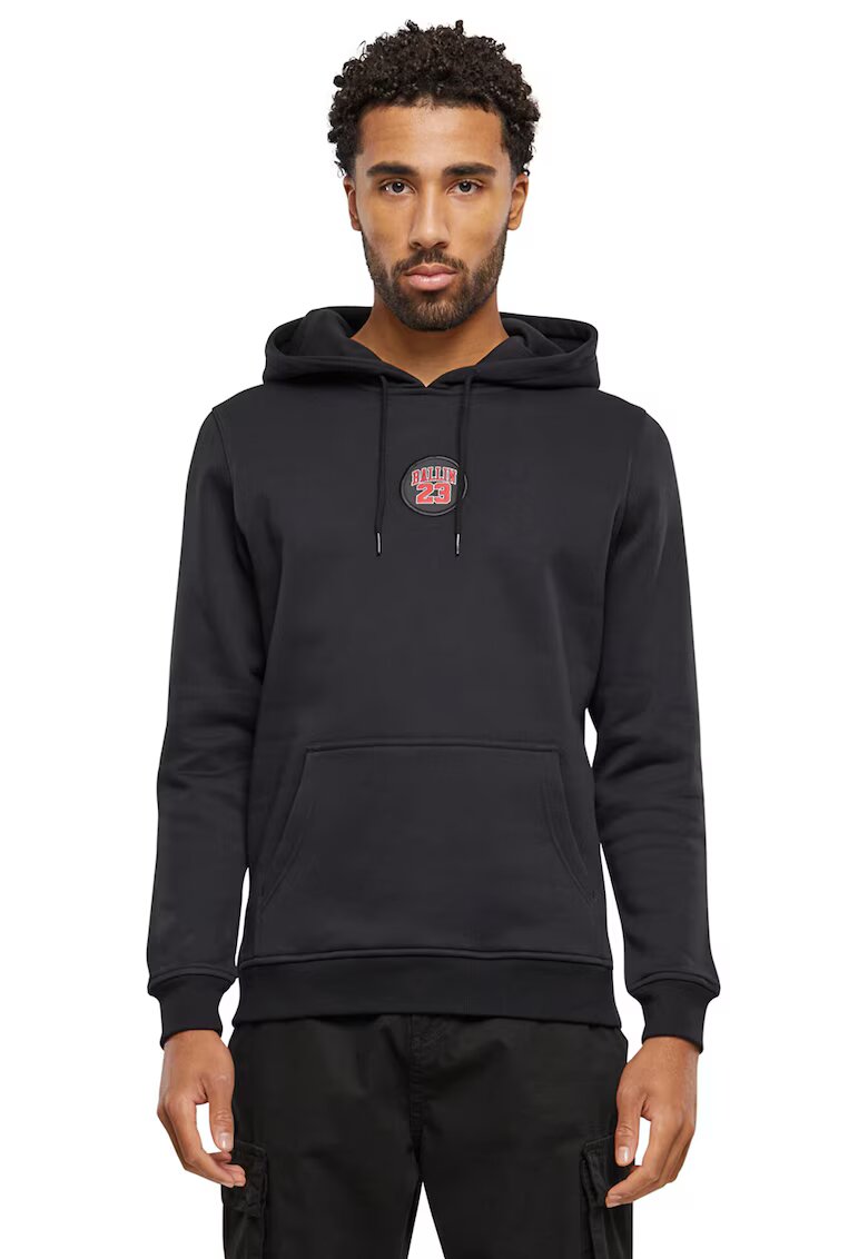 Mister tee Hanorac cu buzunar kangaroo - Negru stins