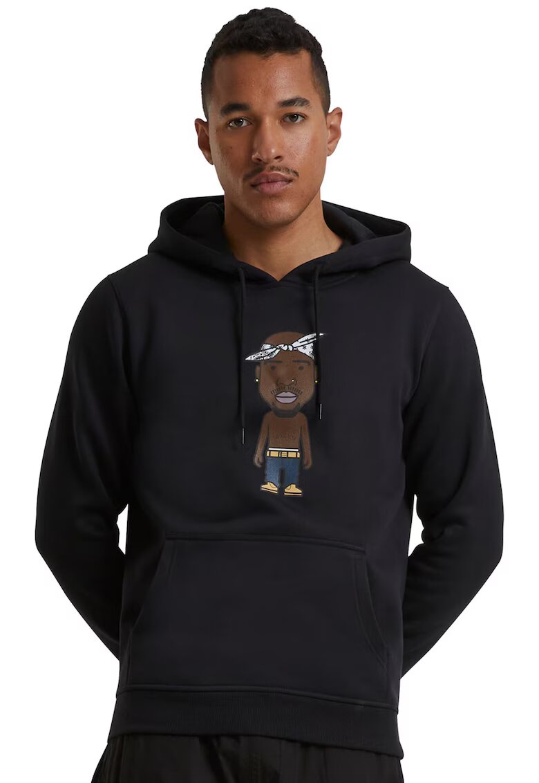 Mister tee Hanorac cu imprimeu grafic - Negru
