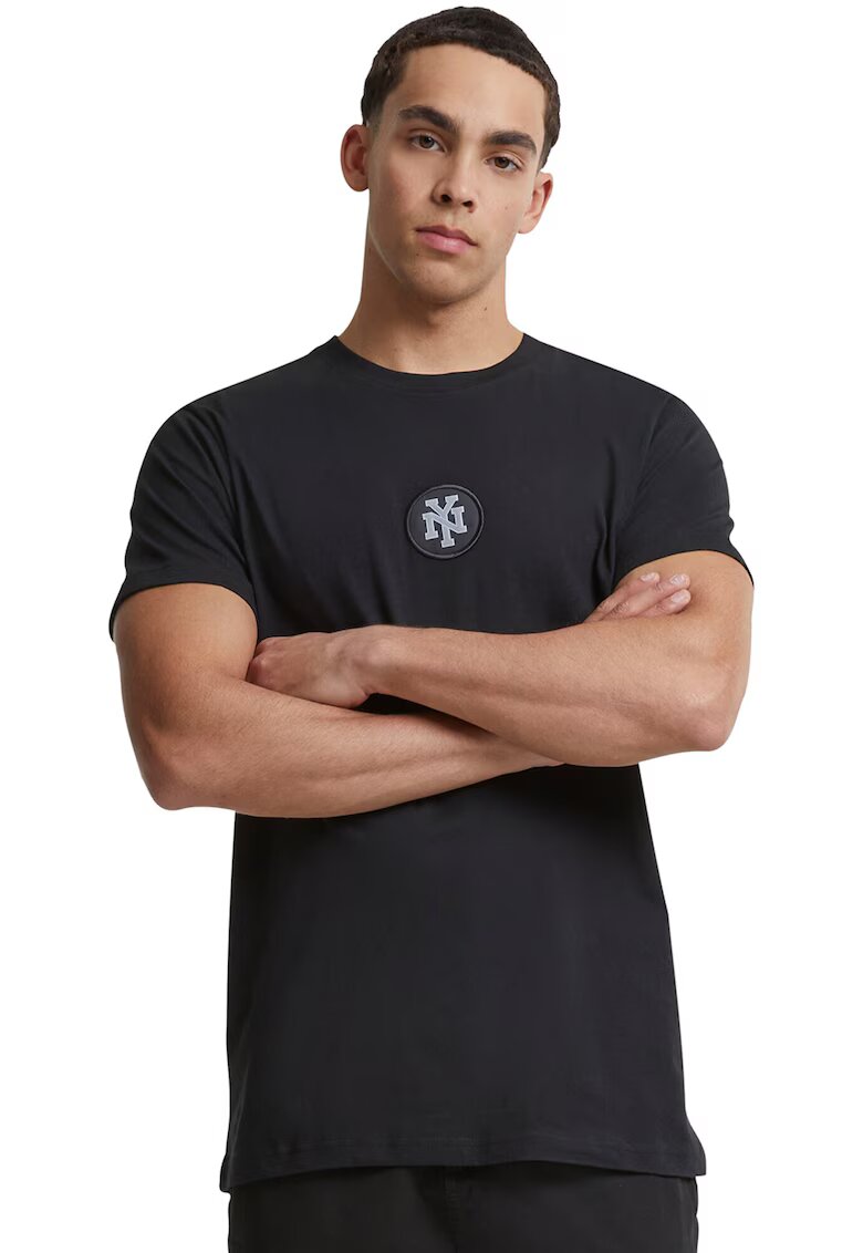 Mister tee Tricou cu decolteu rotund - Negru