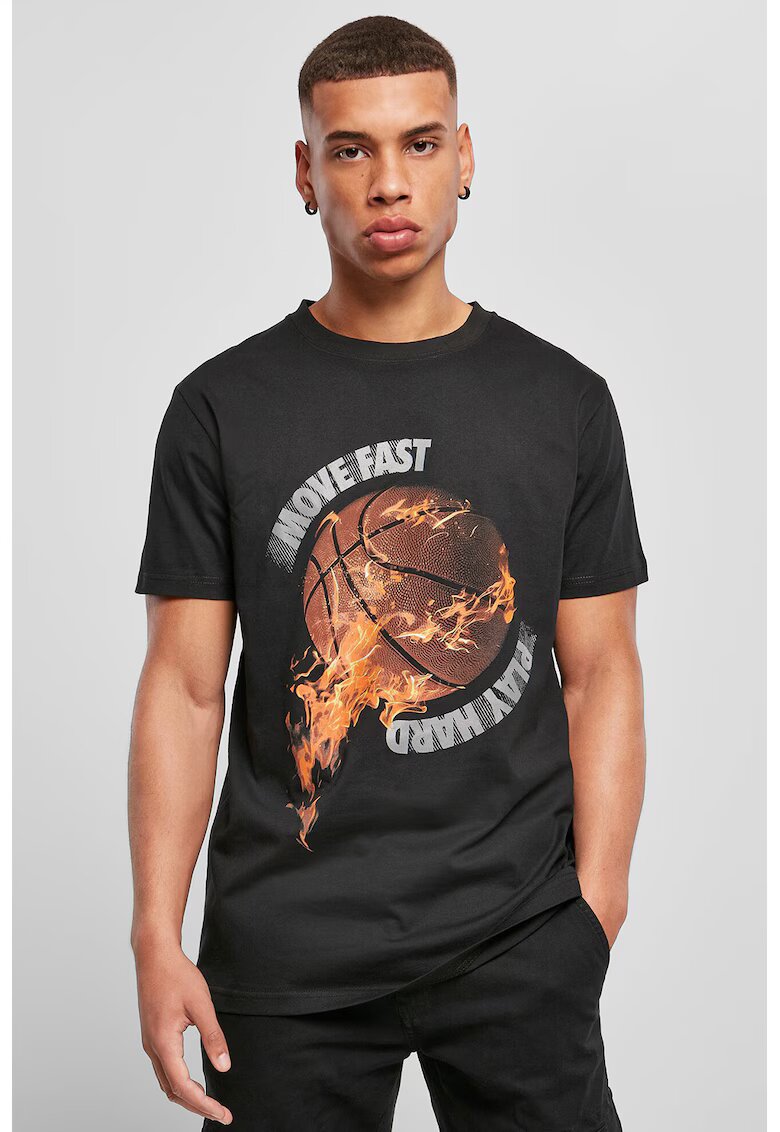 Mister tee Tricou cu imprimeu grafic - Negru