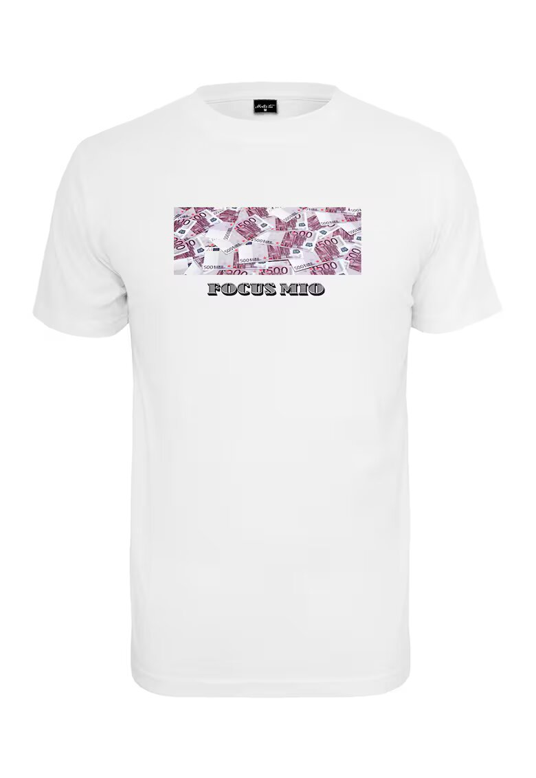 Mister tee Tricou de bumbac cu imprimeu foto - Alb