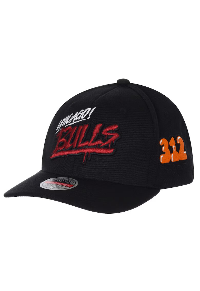 Mitchell & Ness Sapca de baseball NBA Slap Sticker Classic Red Bulls