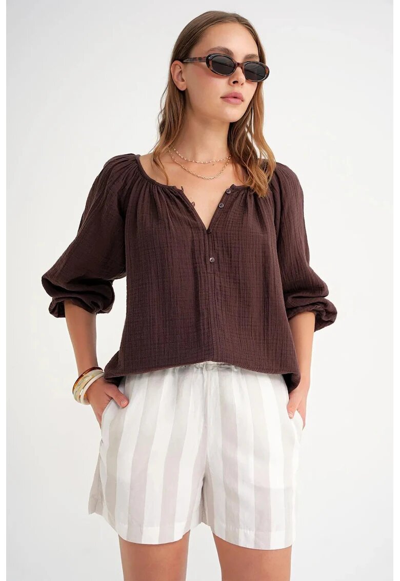 Mixray Bluza dama maro cafea - Maro