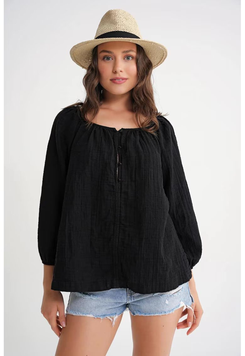 Mixray Bluza dama - textil - negru