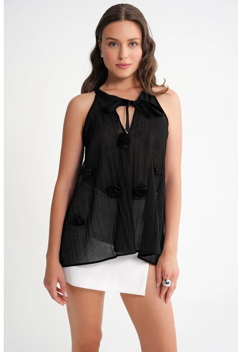Mixray Maiou dama - cu volane - negru