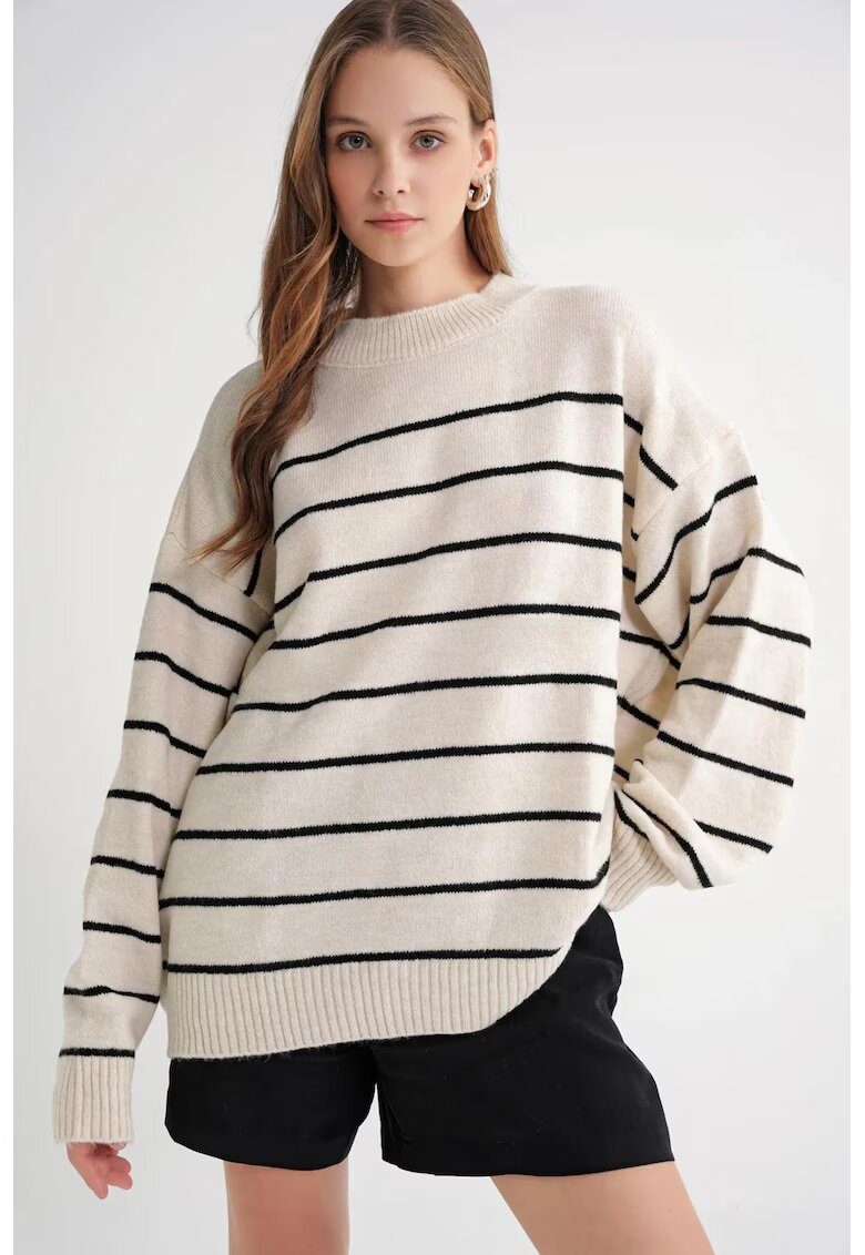 Mixray Pulover dama - Tricot - Natural - Dungi -
