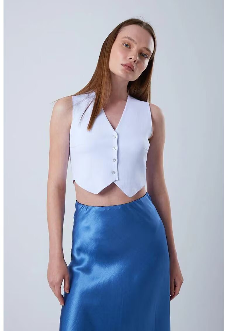 Mixray Vesta dama - Tricot - Alb -