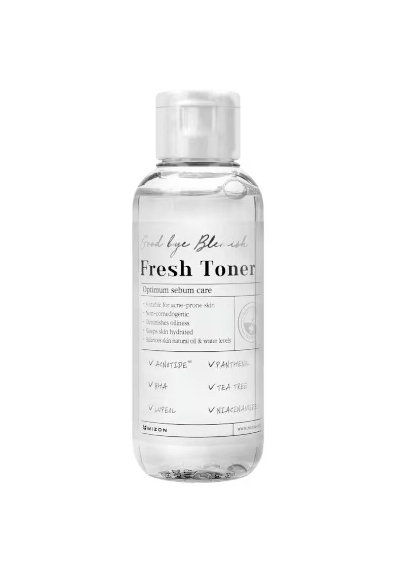 MIZON Lotiune tonica pentru ten acneic cu formula brevetata antiacneica ACNOTIDE - Good Bye Blemish Fresh Toner 120ml